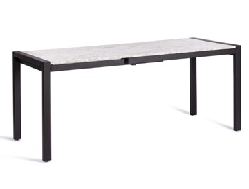 Кухонный стол раздвижной SVAN (mod. 1011) ЛДСП+меламин/металл, 120+67х74х75, сосна/чёрный арт.19490 в Мурманске - предосмотр 3