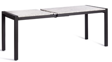 Кухонный стол раздвижной SVAN (mod. 1011) ЛДСП+меламин/металл, 120+67х74х75, сосна/чёрный арт.19490 в Мурманске - предосмотр 4