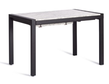 Кухонный стол раздвижной SVAN (mod. 1011) ЛДСП+меламин/металл, 120+67х74х75, сосна/чёрный арт.19490 в Мурманске - предосмотр 6