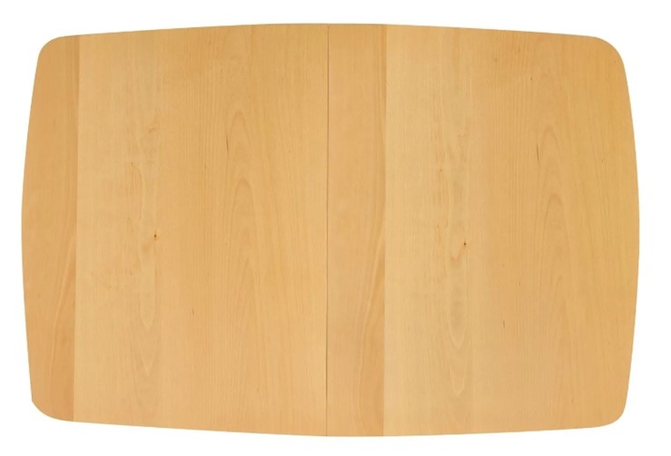 Кухонный стол раскладной VAKU (Ваку) бук/мдф 80x120+40x75, Натуральный бук арт.13987 в Мурманске - изображение 6