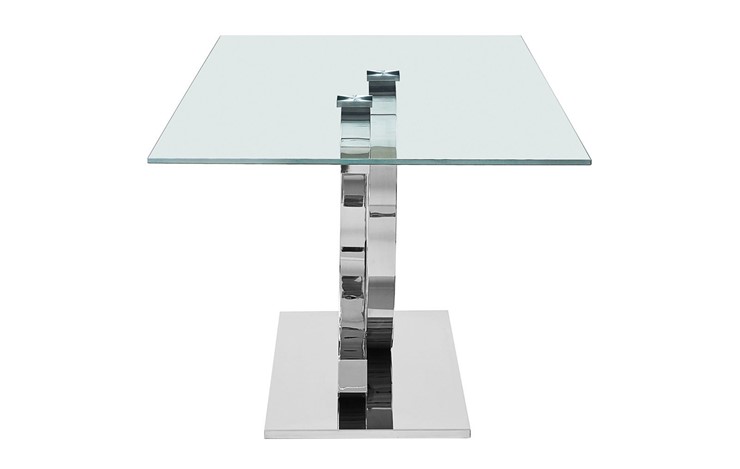 Обеденный стол FT-151 (180) прозрачный в Мурманске - изображение 2