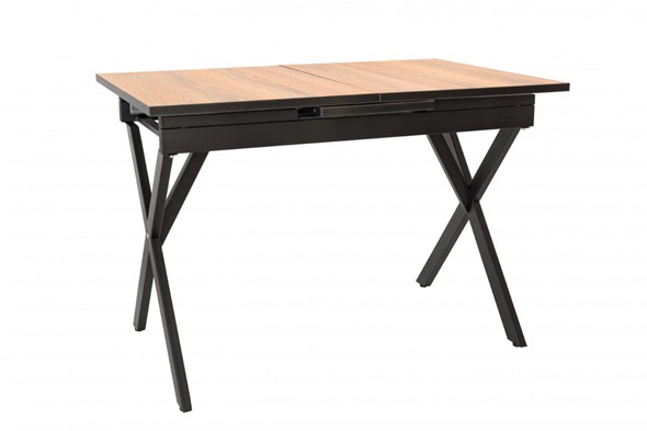 Кухонный стол Стайл № 11 (1200*800 мм.) столешница пластик, форма Флан, без механизма в Мурманске - изображение