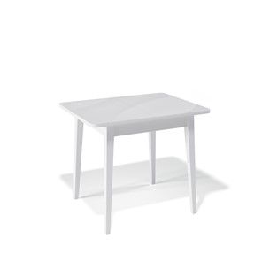 Раздвижной стол Kenner 900M (Белый/Стекло белое сатин) в Мурманске