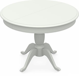 Круглый стол на кухню Леонардо-1 исп. Круг 1000, тон 9 (Морилка/Эмаль) в Мурманске