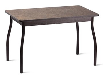 Кухонный стол Орион.4 1200, Пластик Урбан коричневый/Коричневый в Мурманске