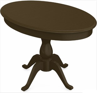 Кухонный раздвижной стол Фабрицио-1 исп. Эллипс, Тон 5 Покраска + патина с прорисовкой (на столешнице) в Мурманске
