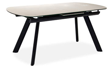 Обеденный раздвижной стол Шамони 2CQ 160х90 (Oxide Avorio/Графит) в Мурманске - предосмотр