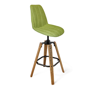 Барный стул SHT-ST29-C1/S93 (оливковый/брашированный коричневый/черный муар) в Мурманске