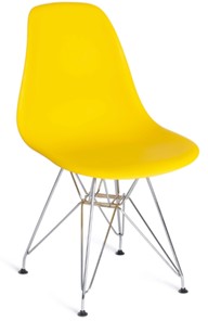 Кухонный стул CINDY IRON CHAIR (mod. 002) 51x46x82,5 желтый арт.15352 в Мурманске