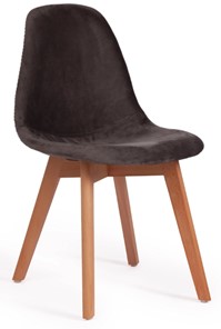 Кухонный стул CINDY SOFT (mod. C1021F1) 53 х 45 х 81 серый (HLR 24)/натуральный арт.15846 в Мурманске