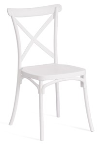 Обеденный стул CROSS (mod. PL24) 48х58х89 White (белый) 11954 арт.20052 в Мурманске