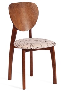 Кухонный стул Diamante, мягкое сидение бук, 42х42х85, коричневый/ткань Крекс Беж арт.14123 в Мурманске