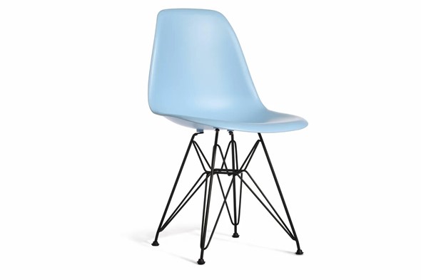 Обеденный стул DSL 110 Black (голубой) в Мурманске - изображение