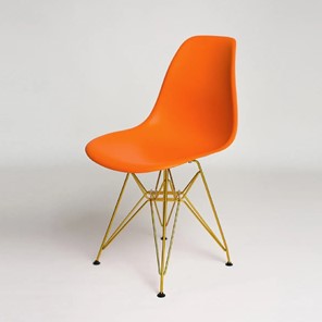 Обеденный стул DSL 110 Gold (оранжевый) в Мурманске