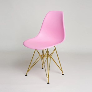 Обеденный стул DSL 110 Gold (розовый) в Мурманске