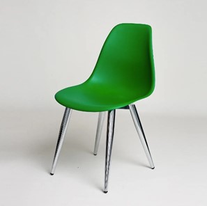 Обеденный стул DSL 110 Milan Chrom (зеленый) в Мурманске
