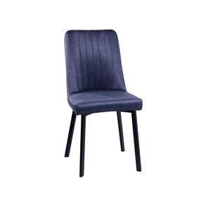 Обеденный стул Ретро С119 (отшив полоска, опора - профиль цвет под хром) в Мурманске - предосмотр