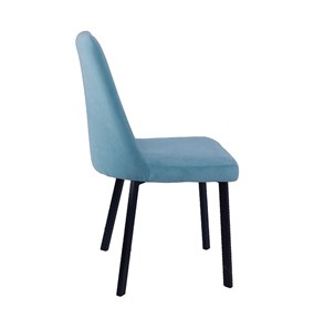 Обеденный стул Ретро С119 (отшив полоска, опора - профиль цвет под хром) в Мурманске - предосмотр 7