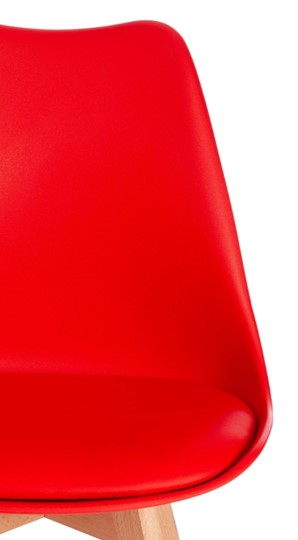 Стул TULIP (mod. 73) 48,5х52,5х83 красный арт.14208 в Мурманске - изображение 5