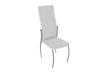 Кухонный стул Комфорт-М, цвет Эмаль Бриллиант, Белый Аллигатор к/з 218 (белый) в Мурманске