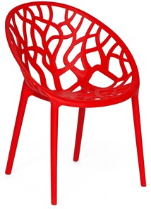 Кресло кухонное BUSH (mod.017) пластик 60*58,5*80 красный, арт.11726 в Мурманске