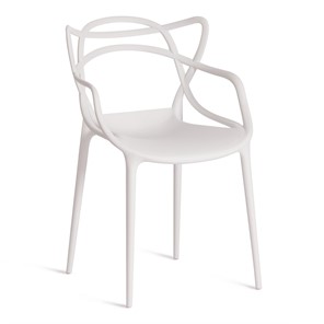 Стул Cat Chair (mod.028) пластик, 54,5*56*84 белый арт.19623 в Мурманске