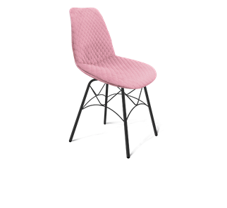 Обеденный стул SHT-ST29-С22 / SHT-S107 (розовый зефир/черный муар) в Мурманске