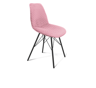 Обеденный стул SHT-ST29-С22 / SHT-S37 (розовый зефир/черный муар) в Мурманске