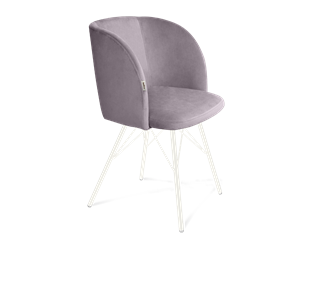 Обеденный стул SHT-ST33 / SHT-S37 (сиреневая орхидея/белый муар) в Мурманске