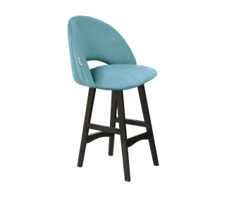 Полубарный стул SHT-ST34-1 / SHT-S65-1 (голубая пастель/венге) в Мурманске