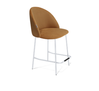 Полубарный стул SHT-ST35 / SHT-S29P-1 (горчичный/хром лак) в Мурманске