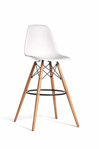 Барный стул derstuhl DSL 110 Wood bar (белый) в Мурманске