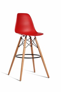 Барный стул derstuhl DSL 110 Wood bar (красный) в Мурманске