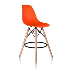 Барный стул DSL 110 Wood bar (оранжевый) в Мурманске