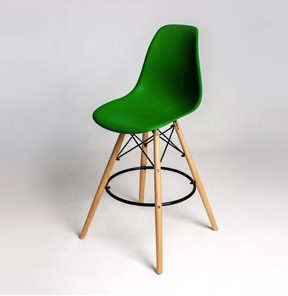 Барный стул DSL 110 Wood bar (Зеленый) в Мурманске