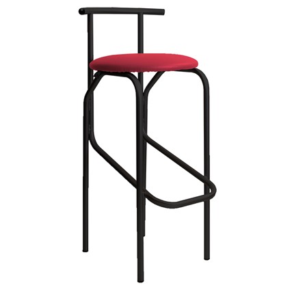 Барный стул Jola black, кожзам V в Мурманске - изображение