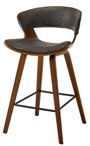 Барный стул JY3080-1109 коричневый/орех в Мурманске