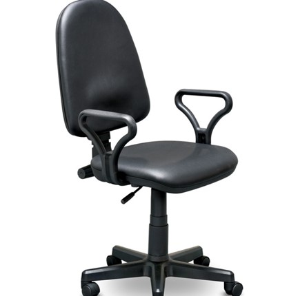 Кресло компьютерное Prestige GTPRN, кож/зам V4 в Мурманске - изображение