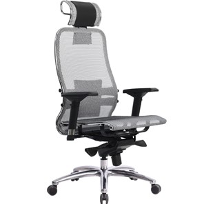 Офисное кресло Samurai S-3.04, серый в Мурманске - предосмотр