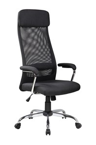 Офисное кресло Riva Chair 8206 HX (Черный/черный) в Мурманске