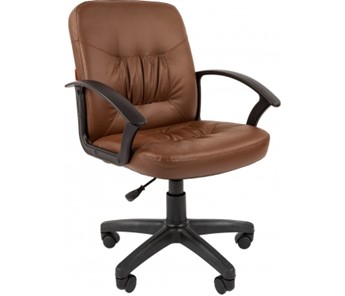 Офисное кресло CHAIRMAN 651 ЭКО коричневое в Мурманске