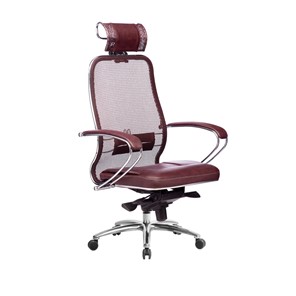 Офисное кресло Метта Samurai SL-2.04, темно-бордовый в Мурманске