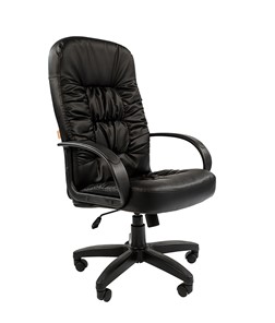 Офисное кресло CHAIRMAN 416, экокожа, цвет черный в Мурманске