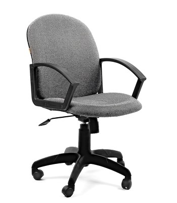 Кресло компьютерное CHAIRMAN 681 Ткань C-2 серое в Мурманске - изображение