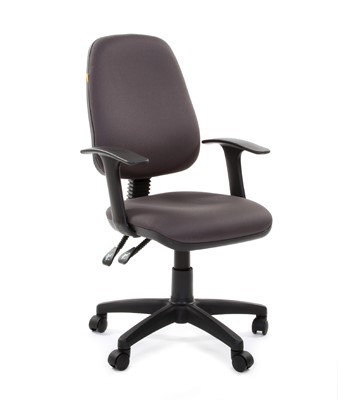 Кресло офисное CHAIRMAN 661 Ткань стандарт 15-13 серая в Мурманске - изображение
