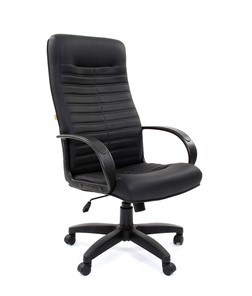 Кресло компьютерное CHAIRMAN 480 LT, экокожа, цвет черный в Мурманске