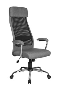 Кресло офисное Riva Chair 8206 HX (Серый/черный) в Мурманске