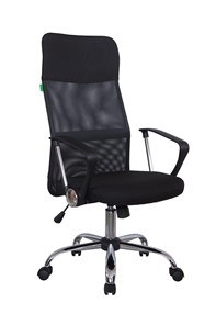 Кресло компьютерное Riva Chair 8074F (Черный) в Мурманске
