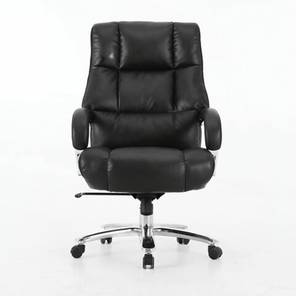 Компьютерное кресло Brabix Premium Bomer HD-007 (рециклированная кожа, хром, черное) 531939 в Мурманске - изображение