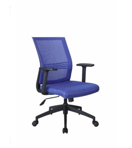 Кресло компьютерное Riva Chair 668, Цвет синий в Мурманске